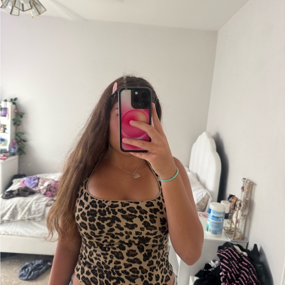 Zara Leopard Print  Top